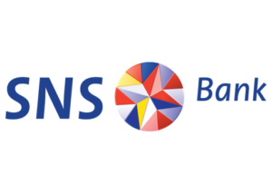 Het logo van de sns bank